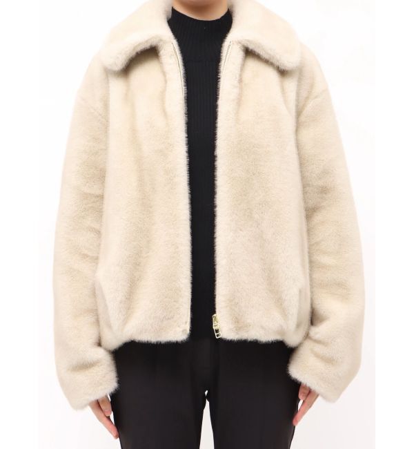 ELENDEEK「FUR ZIP BZ」|ブルゾン・スタジャン|
