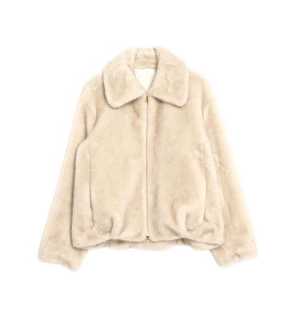 ELENDEEK「FUR ZIP BZ」|ブルゾン・スタジャン|
