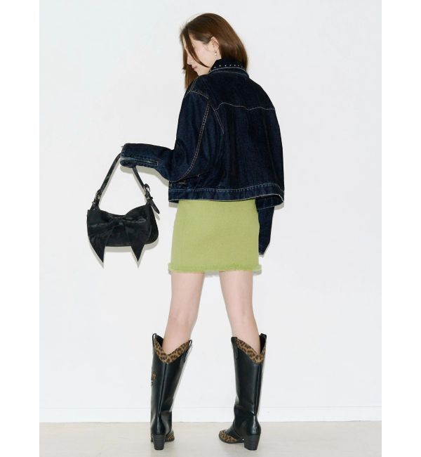 EVRIS「RIBBONハンドBAG」|ハンドバッグ|