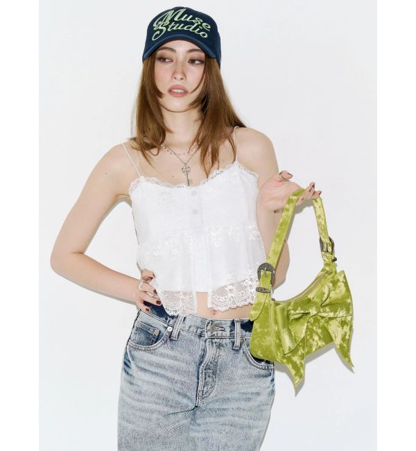 EVRIS「RIBBONハンドBAG」|ハンドバッグ|