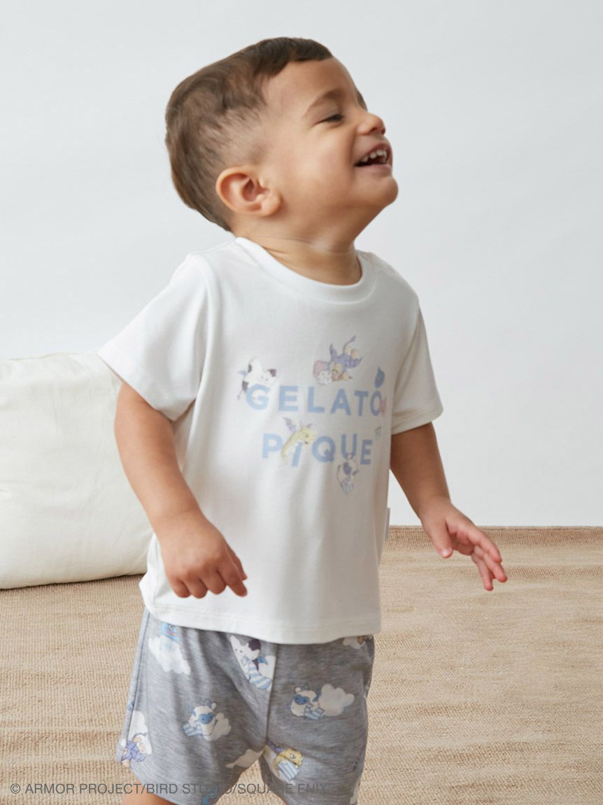 GELATO PIQUE KIDS & BABY「【ドラゴンクエスト】【ベビー】ワンポイントTシャツ&総柄ショートパンツセット」|その他ベビー用品|
