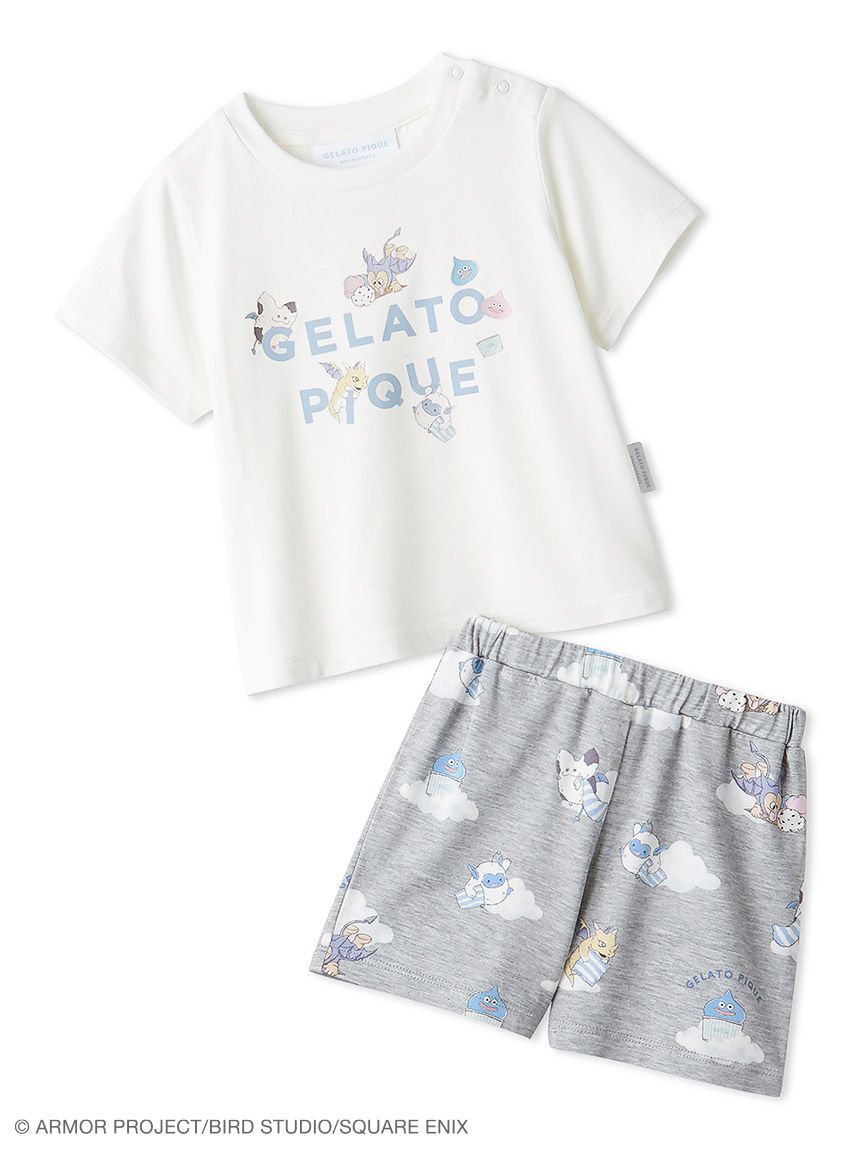 GELATO PIQUE KIDS & BABY「【ドラゴンクエスト】【ベビー】ワンポイントTシャツ&総柄ショートパンツセット」|その他ベビー用品|