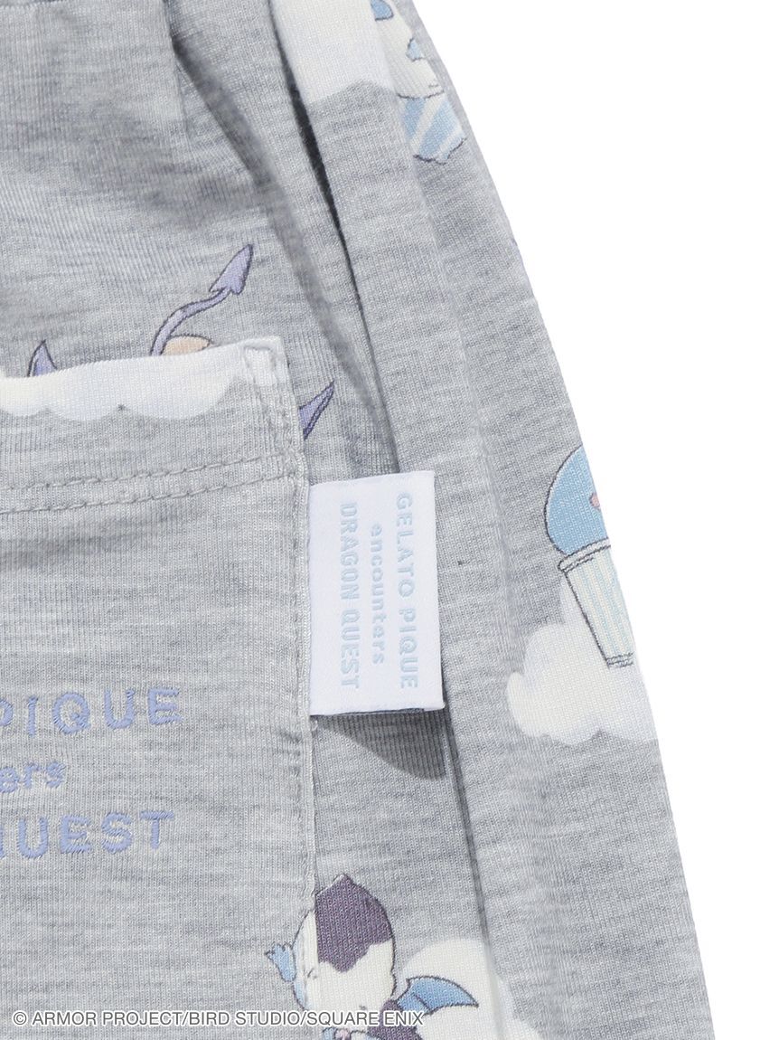 GELATO PIQUE KIDS & BABY「【ドラゴンクエスト】【ジュニア】【販路限定】ワンポイントTシャツ&総柄ショートパンツセット」|ルームウェア|