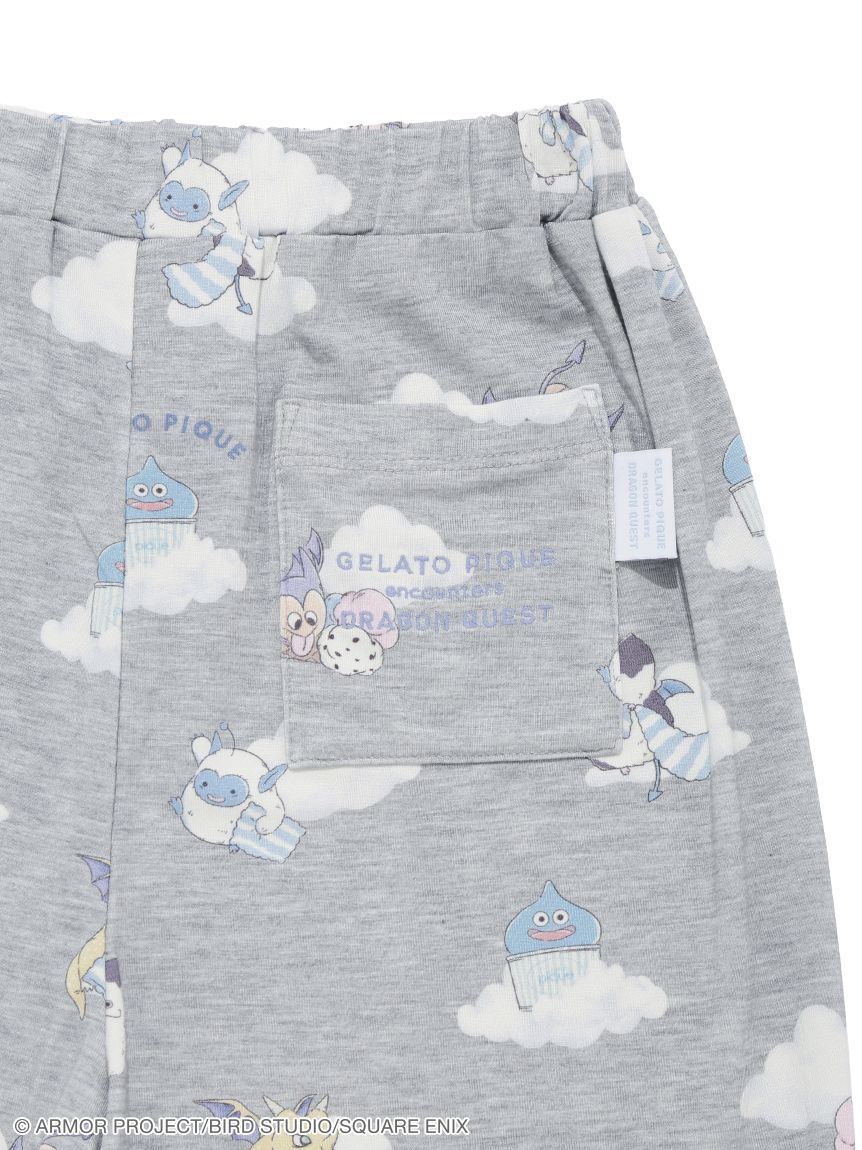 GELATO PIQUE KIDS & BABY「【ドラゴンクエスト】【ジュニア】【販路限定】ワンポイントTシャツ&総柄ショートパンツセット」|ルームウェア|