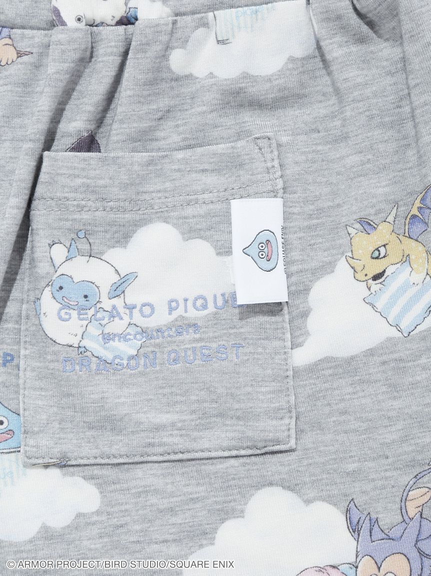 GELATO PIQUE KIDS & BABY「【ドラゴンクエスト】【キッズ】ワンポイントTシャツ&総柄ショートパンツセット」|ルームウェア|