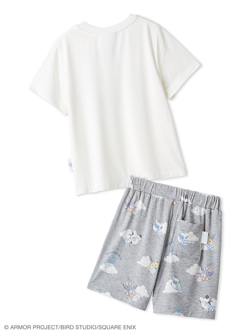 GELATO PIQUE KIDS & BABY「【ドラゴンクエスト】【キッズ】ワンポイントTシャツ&総柄ショートパンツセット」|ルームウェア|