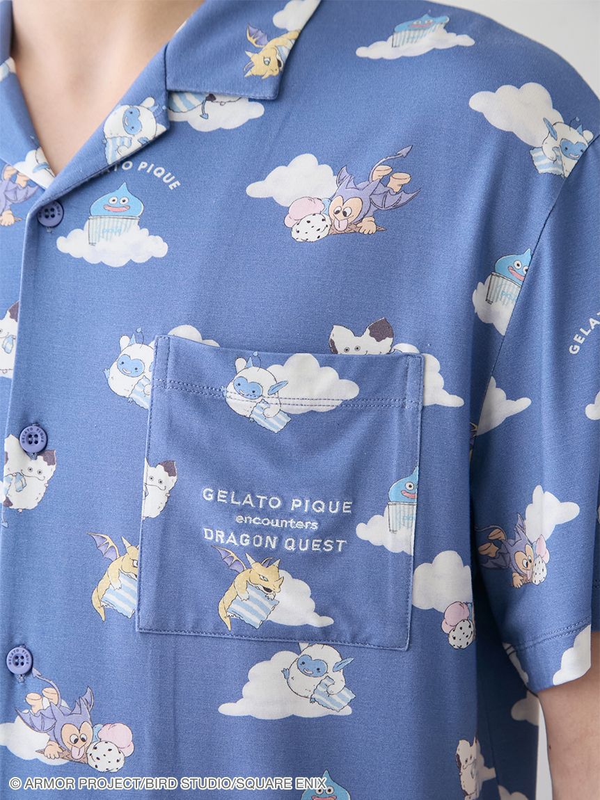 GELATO PIQUE HOMME「【ドラゴンクエスト】【メンズ】総柄半袖シャツ」|シャツ・ブラウス|