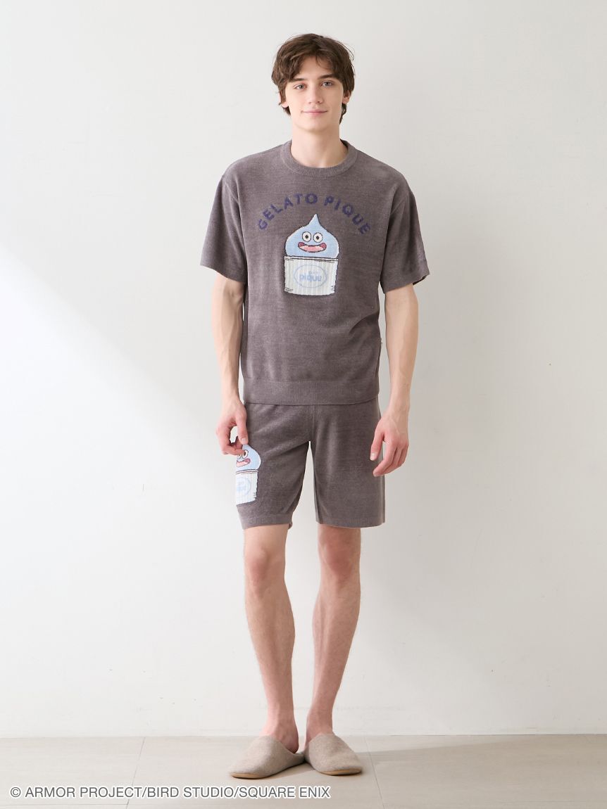 GELATO PIQUE HOMME「【ドラゴンクエスト】【メンズ】ジャガード半袖プルオーバー&ハーフパンツセット」|ルームウェア|