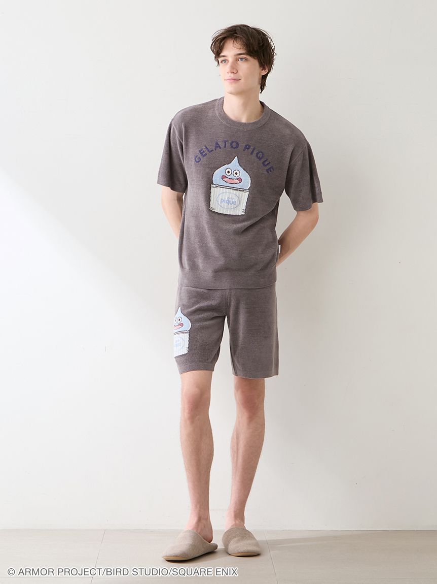 GELATO PIQUE HOMME「【ドラゴンクエスト】【メンズ】ジャガード半袖プルオーバー&ハーフパンツセット」|ルームウェア|