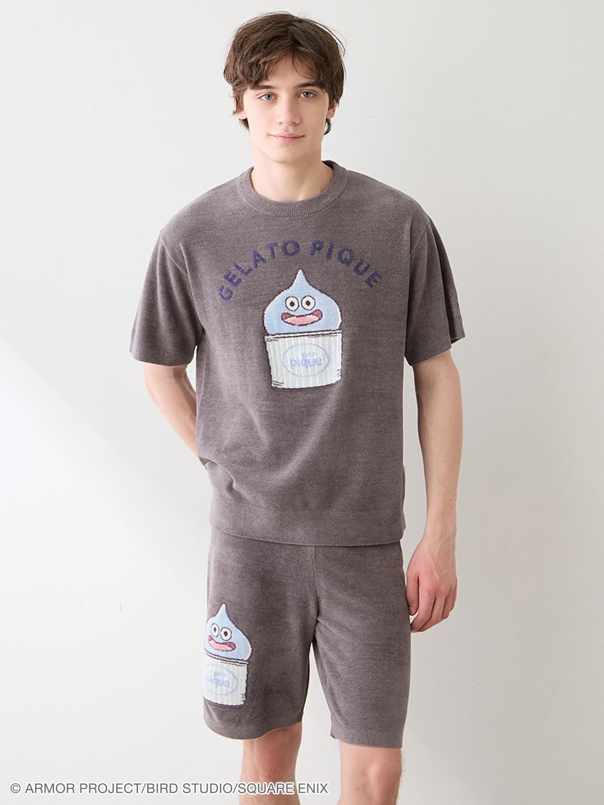 GELATO PIQUE HOMME「【ドラゴンクエスト】【メンズ】ジャガード半袖プルオーバー&ハーフパンツセット」|ルームウェア|