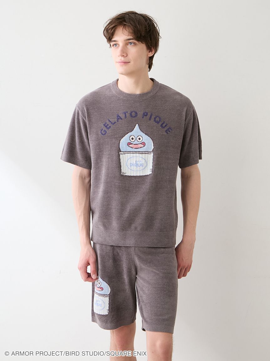 GELATO PIQUE HOMME「【ドラゴンクエスト】【メンズ】ジャガード半袖プルオーバー&ハーフパンツセット」|ルームウェア|
