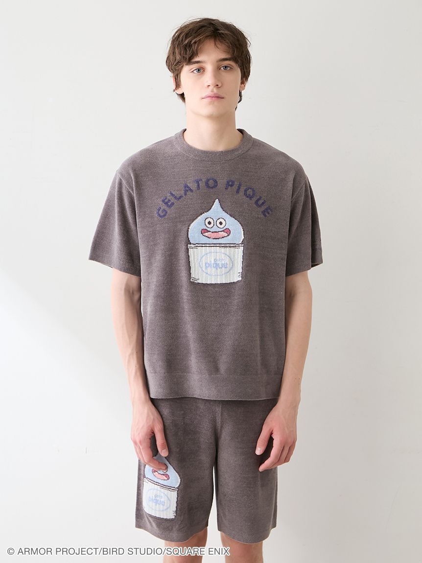 GELATO PIQUE HOMME「【ドラゴンクエスト】【メンズ】ジャガード半袖プルオーバー&ハーフパンツセット」|ルームウェア|