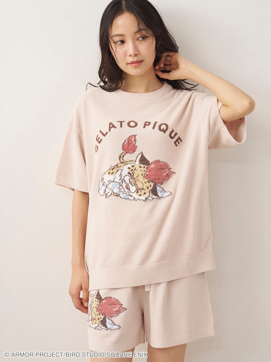 gelato pique「【ドラゴンクエスト】【レディース】ジャガード半袖プルオーバー&ショートパンツセット」|ルームウェア|