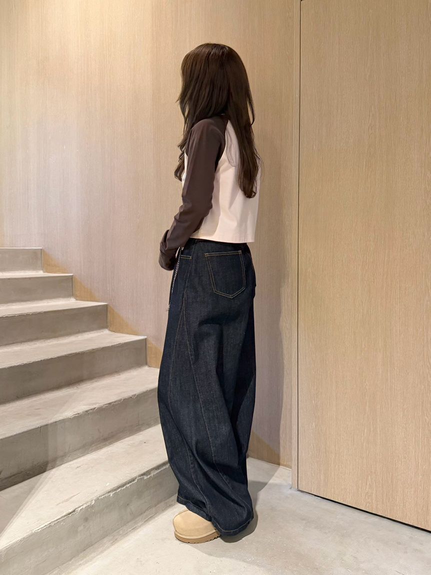 LILY BROWN「【LILY BROWN&times;MARY QUANT】デイジープリントラグランロンT」|Tシャツ・カットソー|