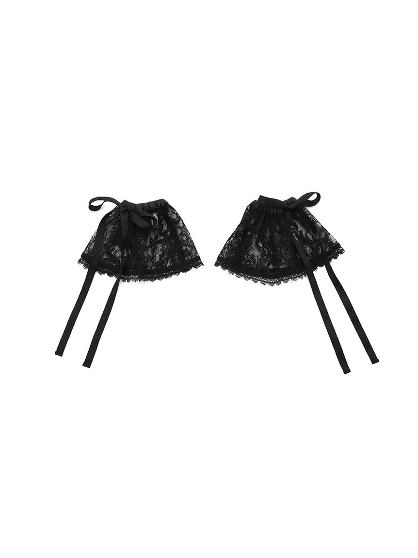 LILY BROWN「アタッチドレースリボンカフス」|その他|BLK