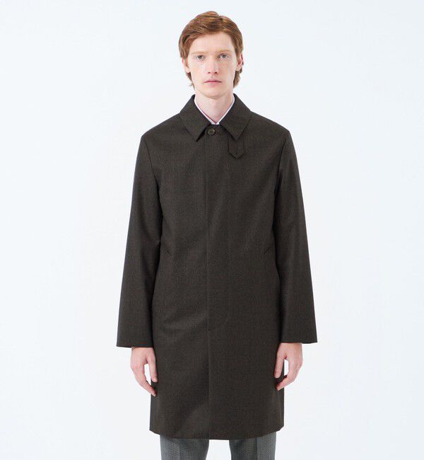 MACKINTOSH PHILOSOPHY「CANONICO(カノニコ)千鳥2レイヤー WELLINGTON（ウェリントン）」|ステンカラーコート|
