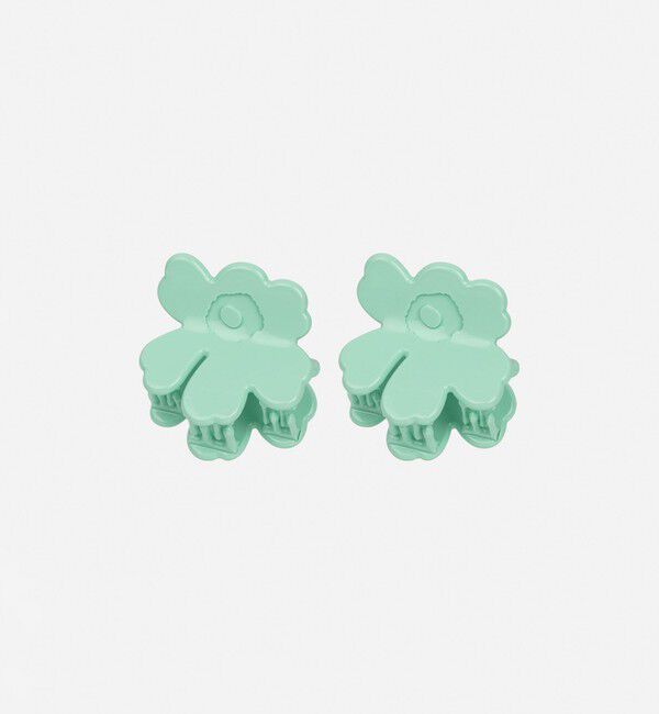 Marimekko「Nano Unikko Hair Clip 2個セット」|その他|ミント