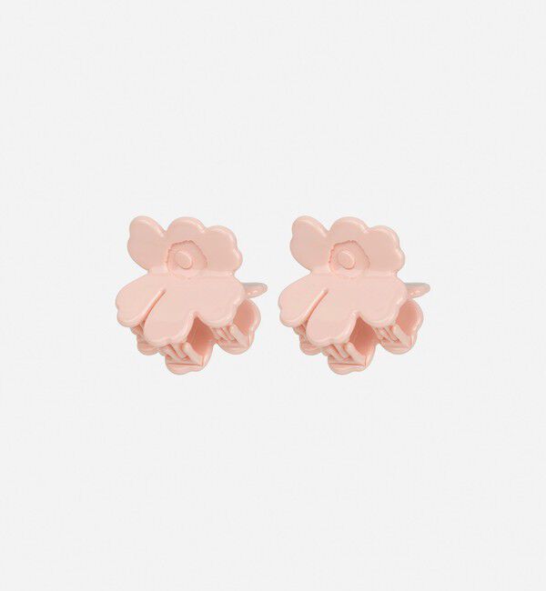 Marimekko「Nano Unikko Hair Clip 2個セット」|その他|ライトピンク