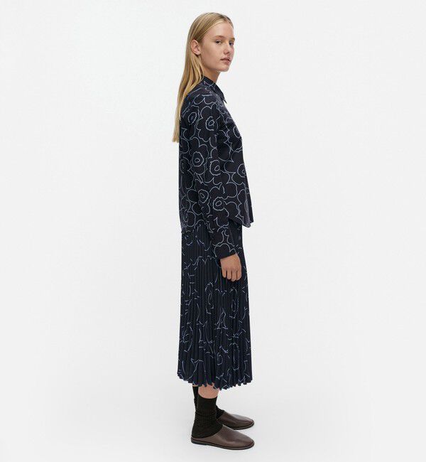 Marimekko「Innota Piirto Unikko シャツ」|シャツ・ブラウス|