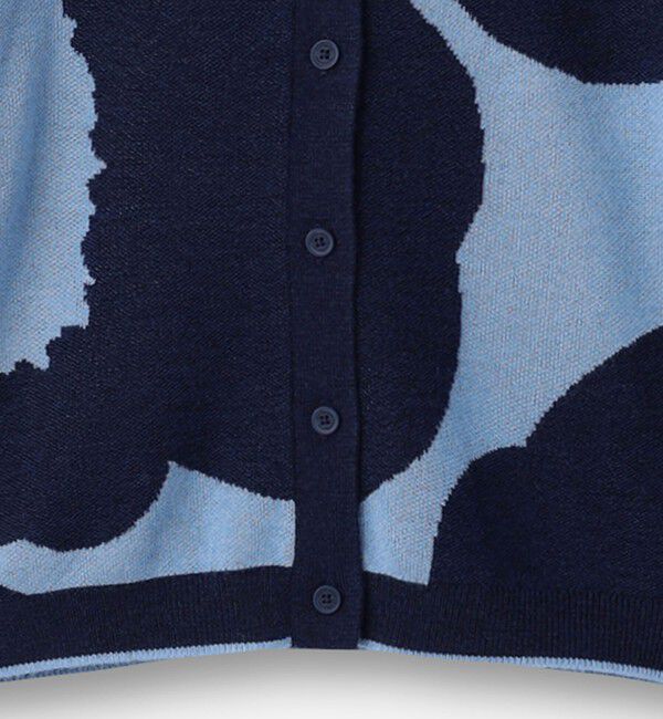 Marimekko「Harhautus Unikko ニットカーディガン」|ニット・セーター|
