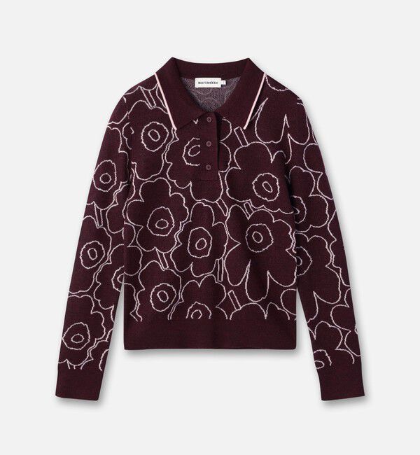 Marimekko「Liikkua Piirto Unikko ニット」|ニット・セーター|