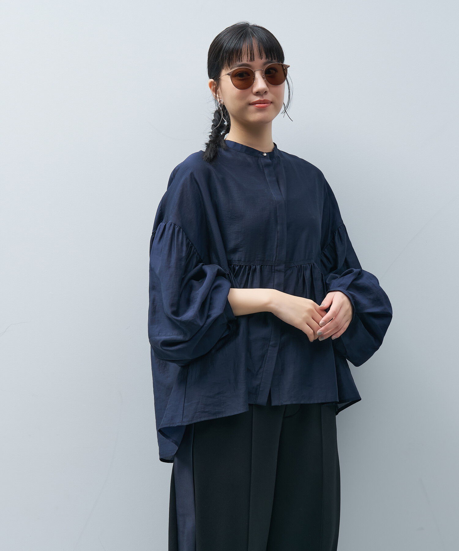  「Zoff | UNITED ARROWS ボストン型 サングラス メタル チタン 軽量 UVカット ユナイテッドアローズ」|サングラス|