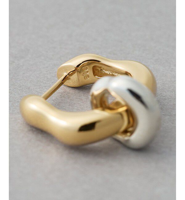 ete「[ONLINE Limited] ニュアンス チャーム ハグピアス」|ピアス|