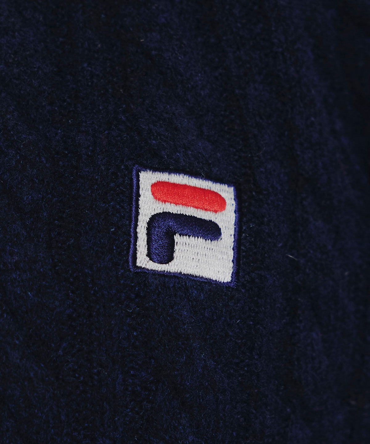 REDYAZEL「［FILA&times;REDYAZEL］ケーブルニットポロミニワンピース」|ワンピース|
