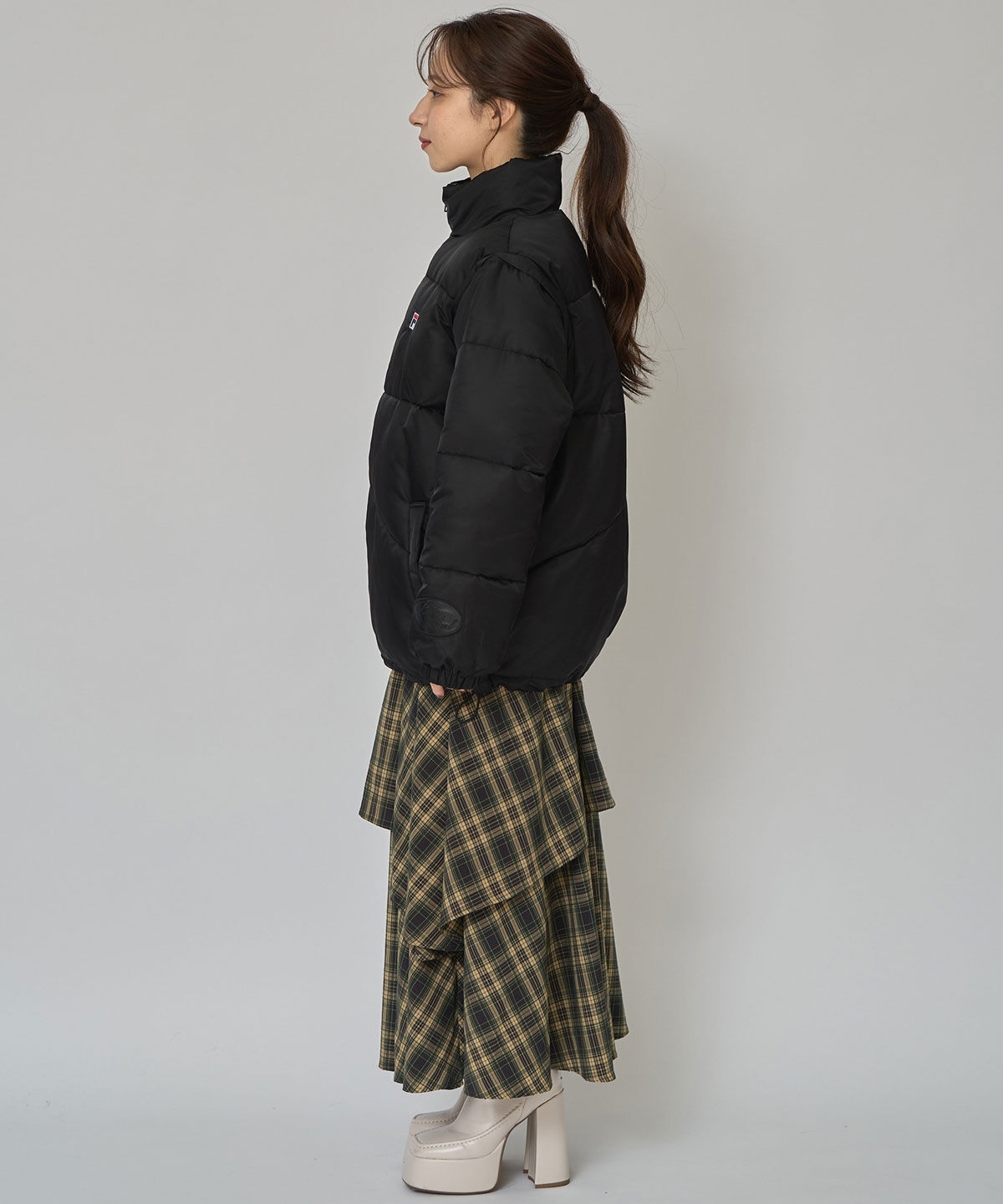 REDYAZEL「［FILA&times;REDYAZEL］2WAYフェイクダウンジャケット」|ダウン|
