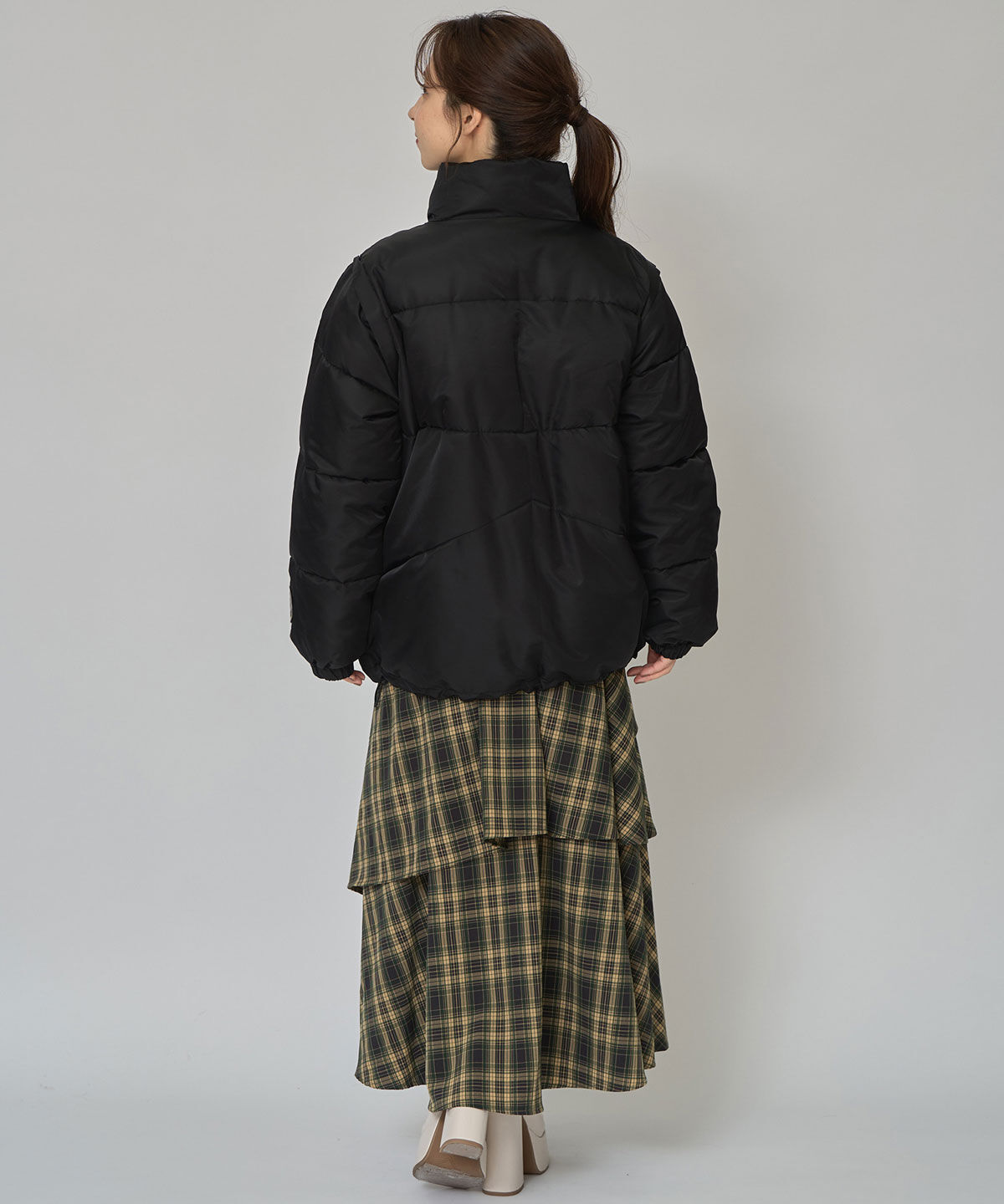 REDYAZEL「［FILA&times;REDYAZEL］2WAYフェイクダウンジャケット」|ダウン|