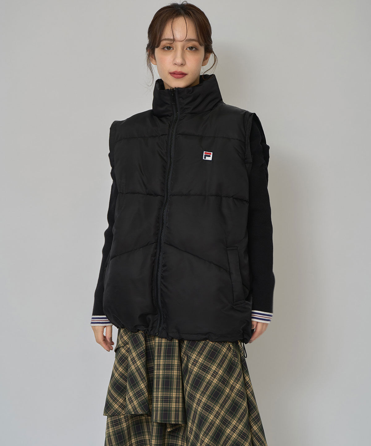 REDYAZEL「［FILA&times;REDYAZEL］2WAYフェイクダウンジャケット」|ダウン|