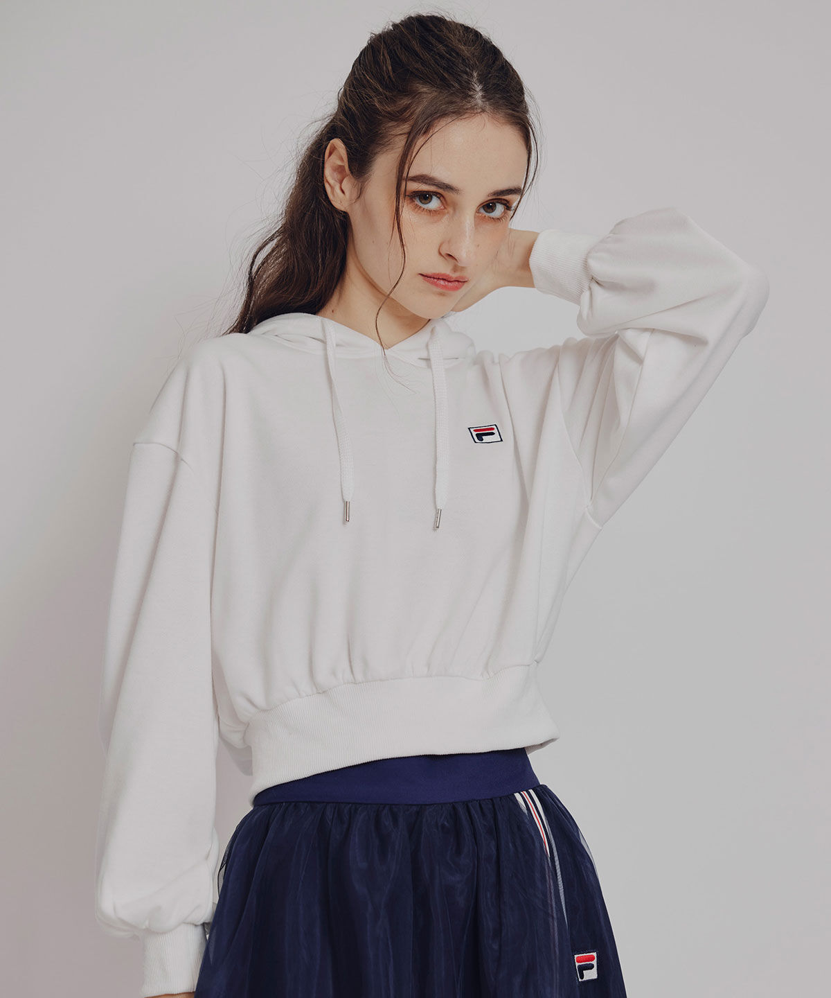 REDYAZEL「［FILA&times;REDYAZEL］サガラロゴコンパクトフーディ」|パーカー|