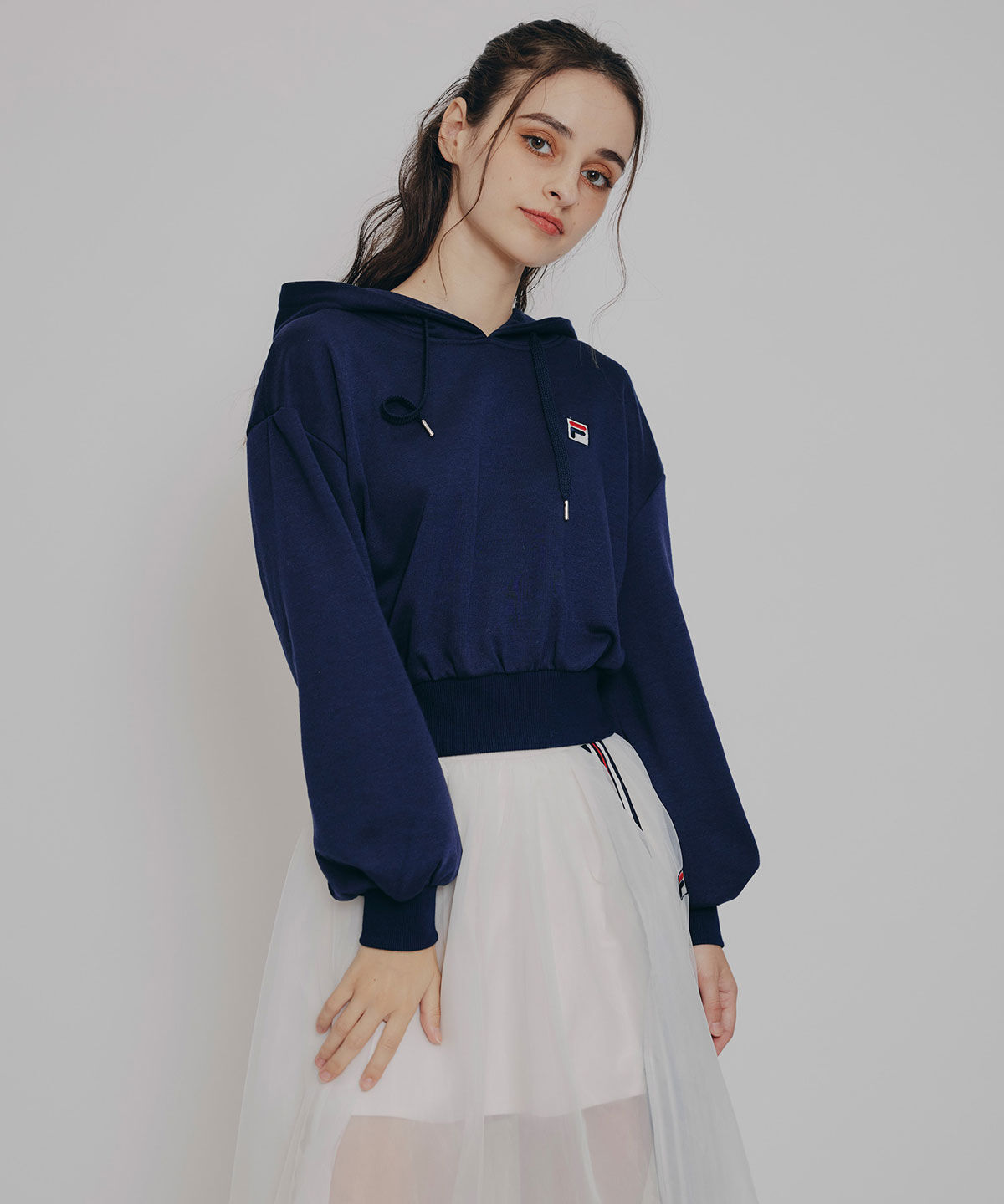 REDYAZEL「［FILA&times;REDYAZEL］サガラロゴコンパクトフーディ」|パーカー|
