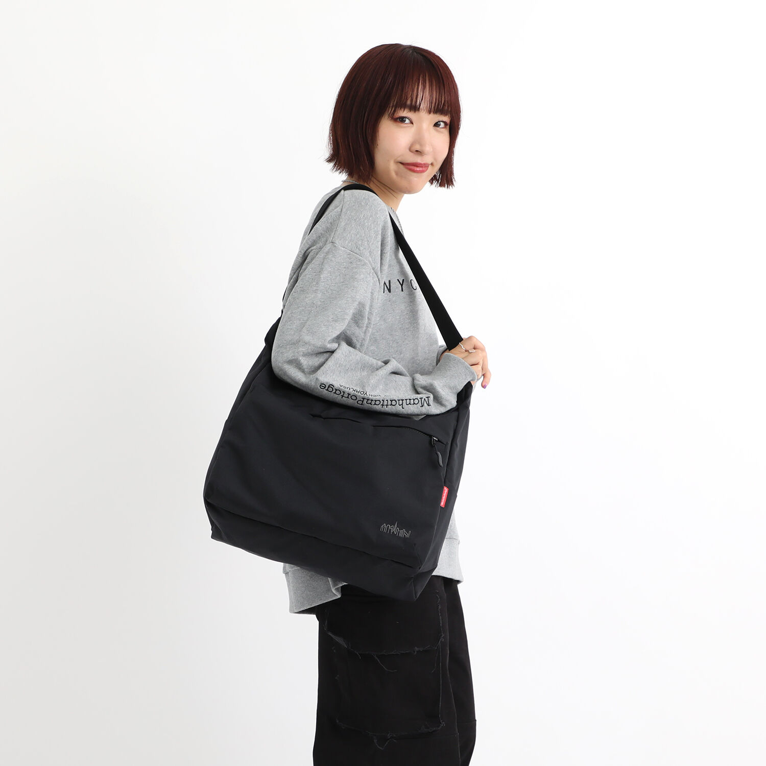 Manhattan Portage「Bed-Stuy Shoulder Bag (LG) Nylon Tussah Quil」|ショルダー・メッセンジャー|