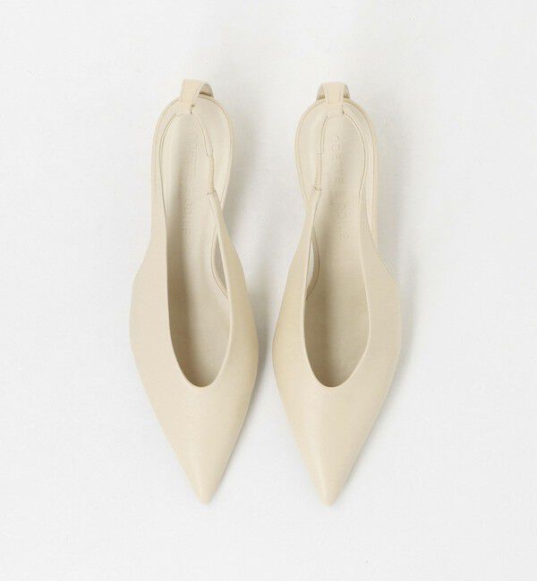 ODETTE E ODILE「トラペーズヒール バックベルトパンプス45&uarr;」|パンプス|