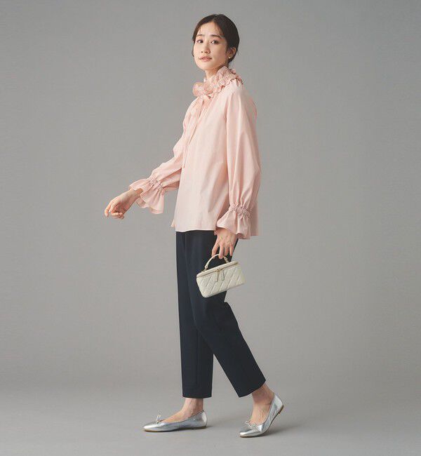 UNITED ARROWS「レースフリルカラー 2WAY ブラウス ‐はっ水‐」|シャツ・ブラウス|