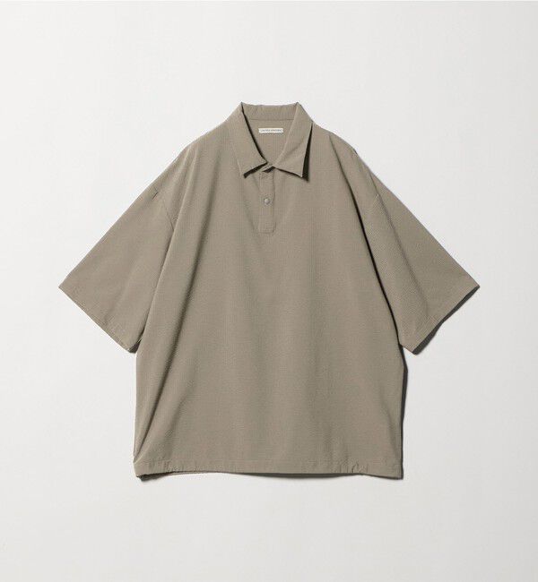 UNITED ARROWS「DotAir ドットエア サッカー ヘムコード ポロシャツ　吸水速乾」|ポロシャツ|