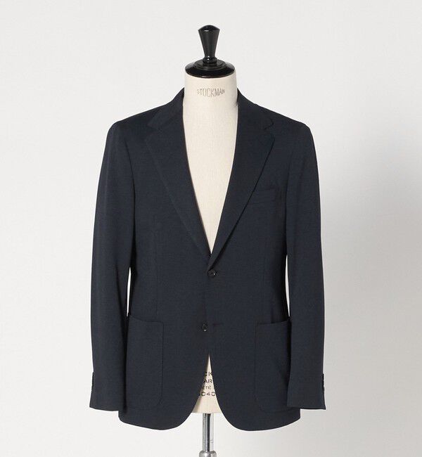 UNITED ARROWS「ハウンドトゥース シングル ２ボタン テーラードジャケット COMFORT EASY‐MODEL SOFT」|テーラードジャケット|