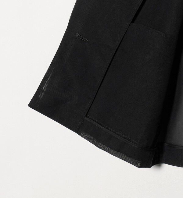 UNITED ARROWS「シアー ショート ジャケット ‐ウォッシャブル‐」|テーラードジャケット|