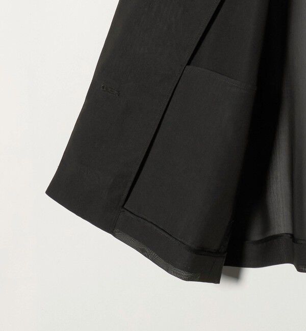 UNITED ARROWS「シアー ショート ジャケット ‐ウォッシャブル‐」|テーラードジャケット|