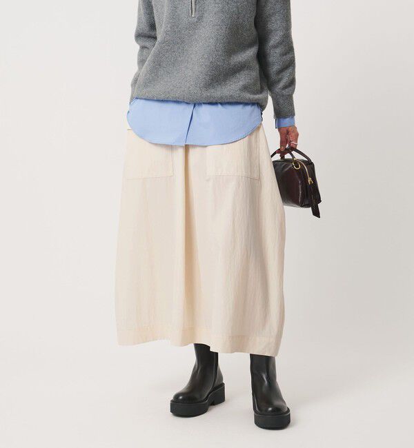 UNITED ARROWS「ポケット コクーン シルエット スカート」|スカート|