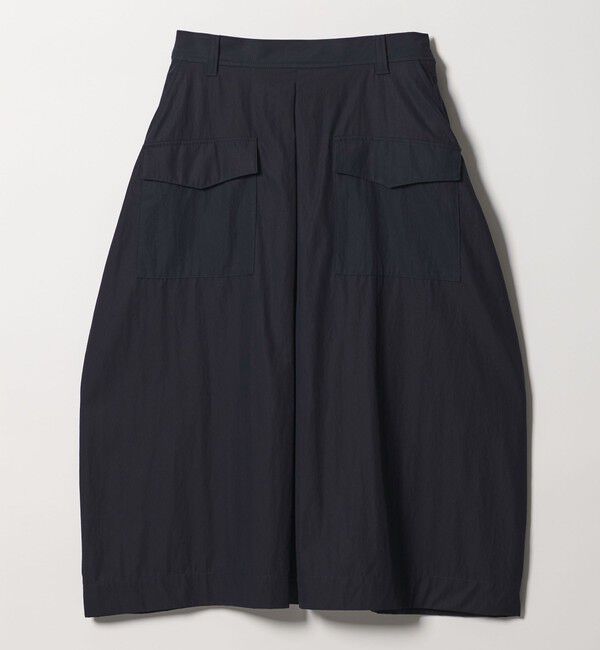 UNITED ARROWS「ポケット コクーン シルエット スカート」|スカート|NAVY