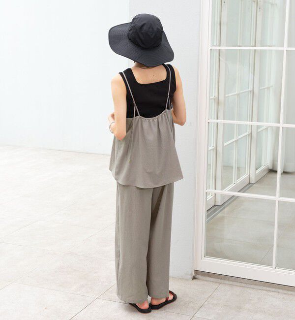UNITED ARROWS green label relaxing「＜スタイリスト 兵藤千尋さんコラボ・NEW ERA＞ブリムハット UVカット 撥水」|ハット|