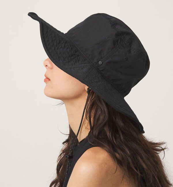 UNITED ARROWS green label relaxing「＜スタイリスト 兵藤千尋さんコラボ・NEW ERA＞ブリムハット UVカット 撥水」|ハット|
