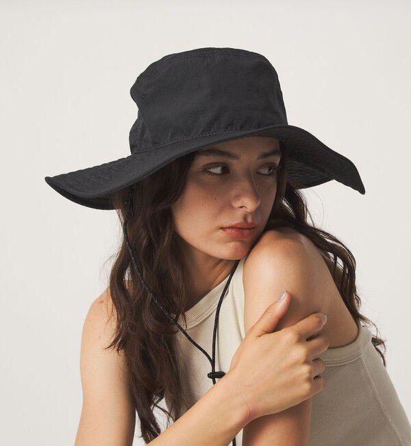 UNITED ARROWS green label relaxing「＜スタイリスト 兵藤千尋さんコラボ・NEW ERA＞ブリムハット UVカット 撥水」|ハット|