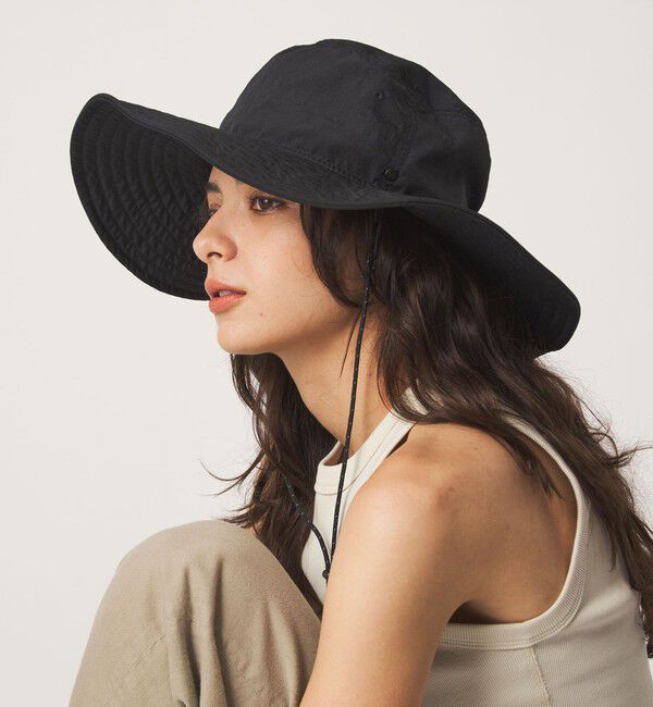 UNITED ARROWS green label relaxing「＜スタイリスト 兵藤千尋さんコラボ・NEW ERA＞ブリムハット UVカット 撥水」|ハット|