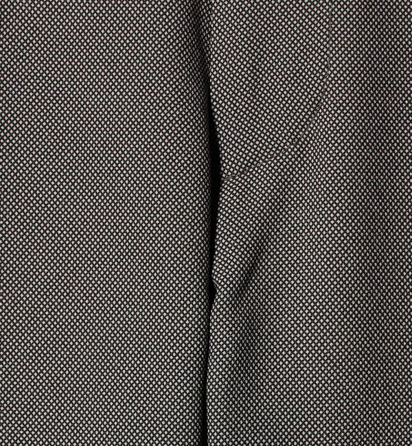 UNITED ARROWS green label relaxing「A+ COOL ポリエステル バーズアイ スタンダード アジャスター NP スラックス -ウォッシャブル・ストレッチ」|スラックス|