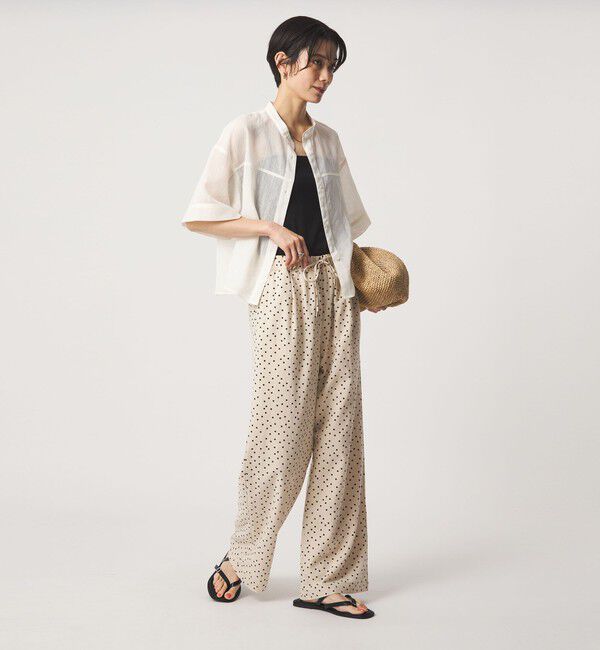 UNITED ARROWS green label relaxing「ラミーライク ショートスリーブ シャツ 通気性」|シャツ・ブラウス|