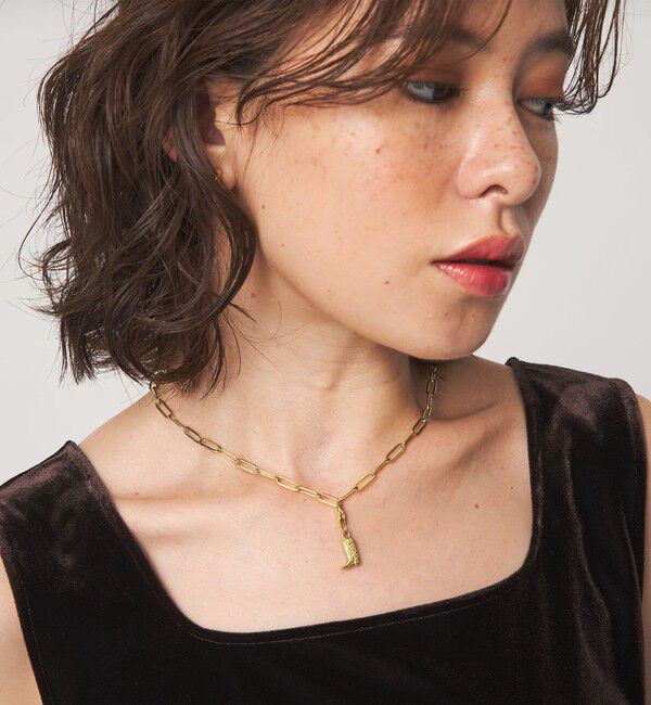 UNITED ARROWS green label relaxing「＜PALAS＞チャームネックレス B（ブーツモチーフ）」|ネックレス|
