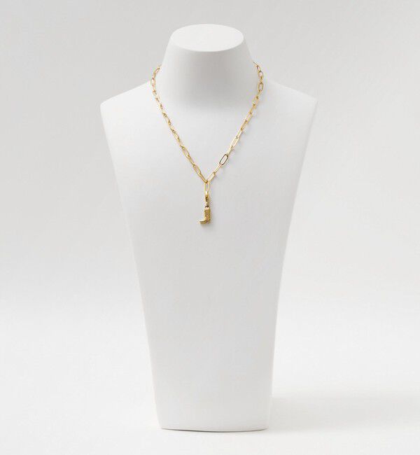 UNITED ARROWS green label relaxing「＜PALAS＞チャームネックレス B（ブーツモチーフ）」|ネックレス|